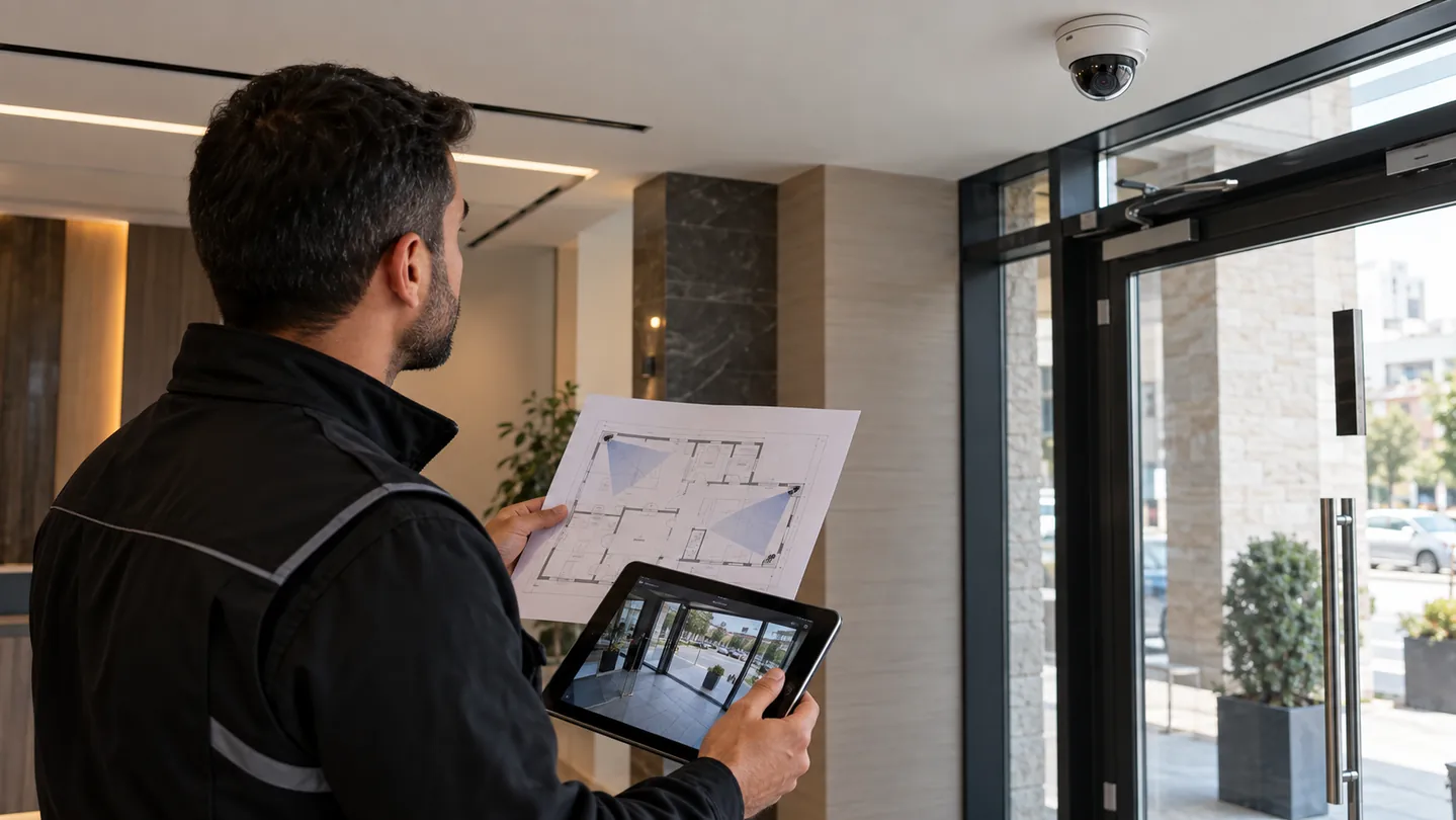 How to Reduce Security-Camera Blind Spots