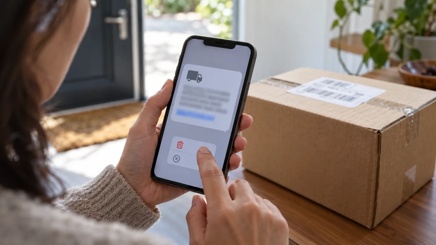 How to Recognise a Fake Delivery Message