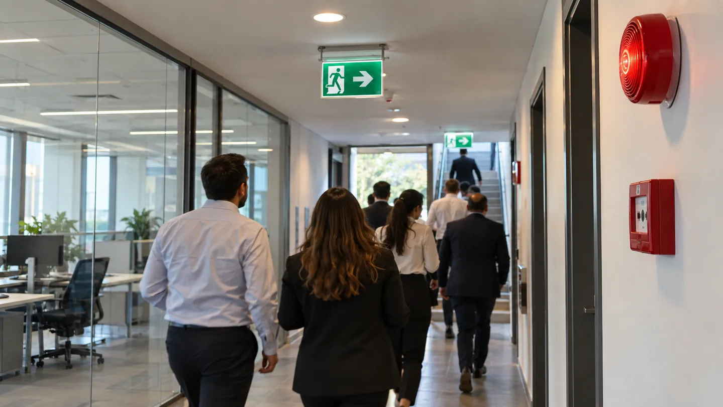 What to Do When a Fire Alarm Sounds: The Evacuation Plan