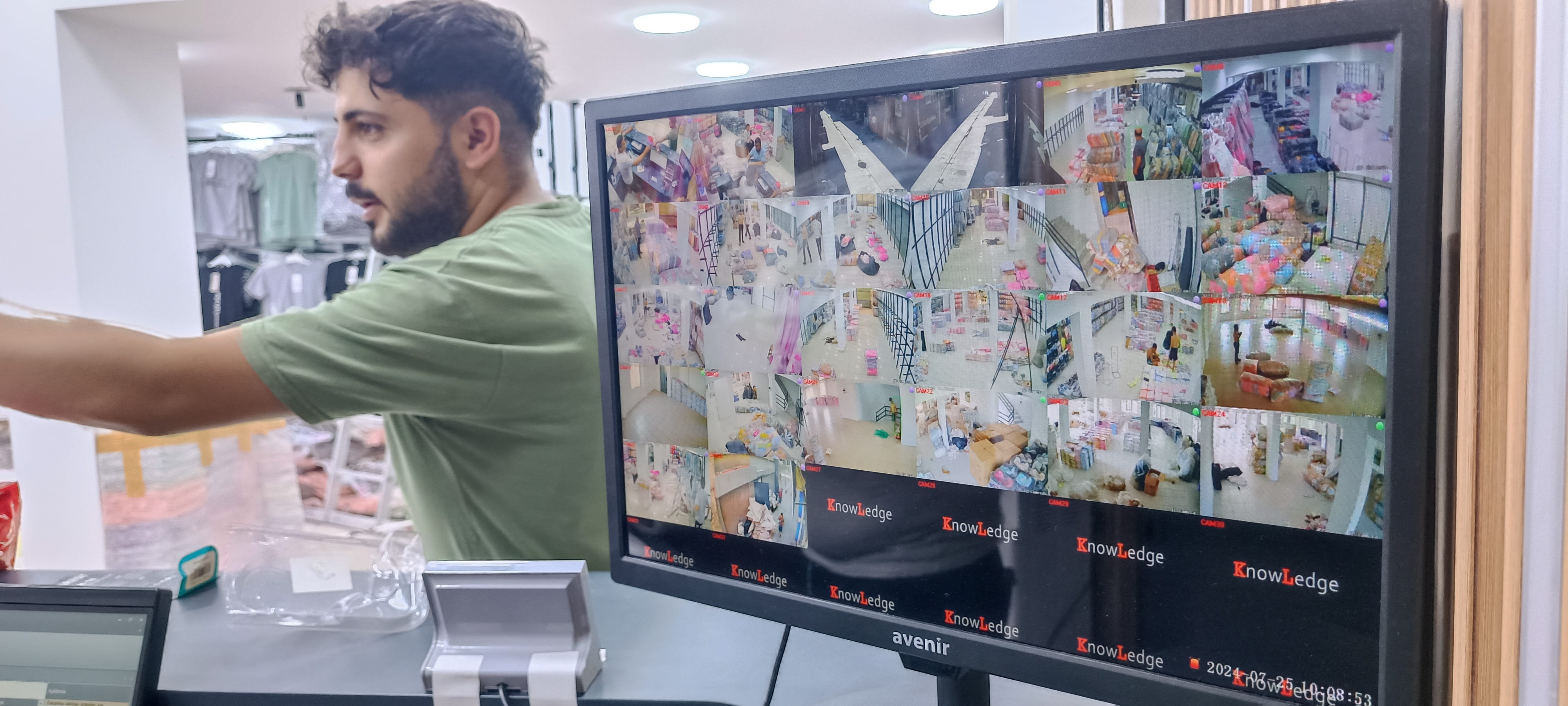 نظام كاميرات المراقبة لمتجر Canbebe